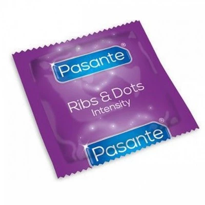 Pasante  Ribs &amp; Dots/Intensity - prezerwatywy