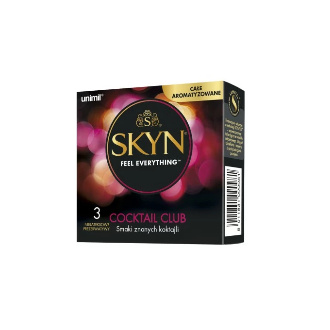 SKYN Unimil Cocktail Club - prezerwatywy smakowe