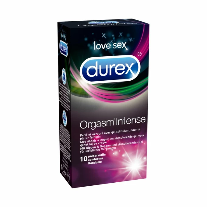 Durex Intense Orgasmic Condoms  - Prezerwatywy z wypustkami