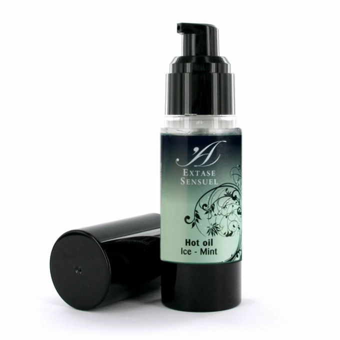 Extase Sensuel Hot Oil Stimulant Ice Mint - Olejek rozgrzewający do masażu