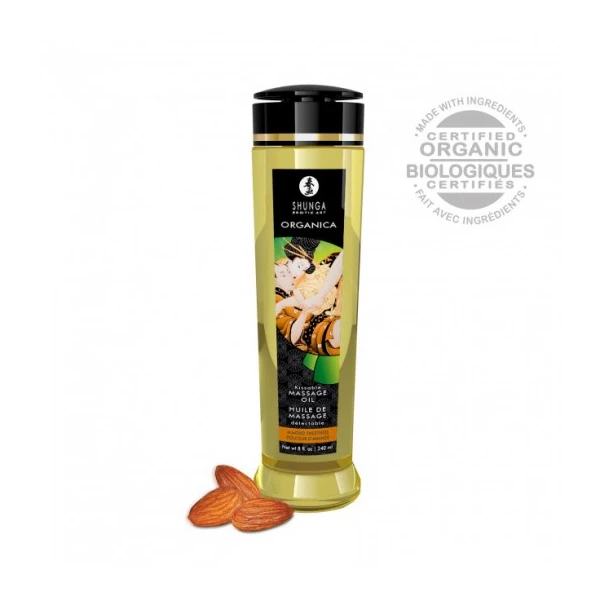 Natural Massage Oil Organica- organiczny migdałowy olejek do masażu
