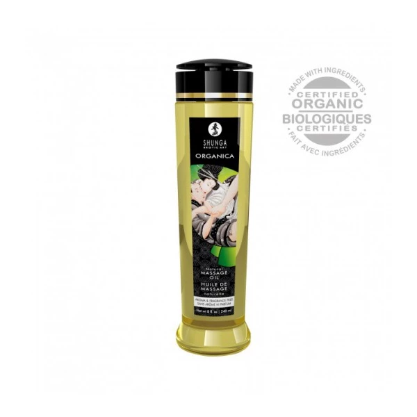 Natural Massage Oil Organica - bezzapachowy, organiczny olejek do masażu