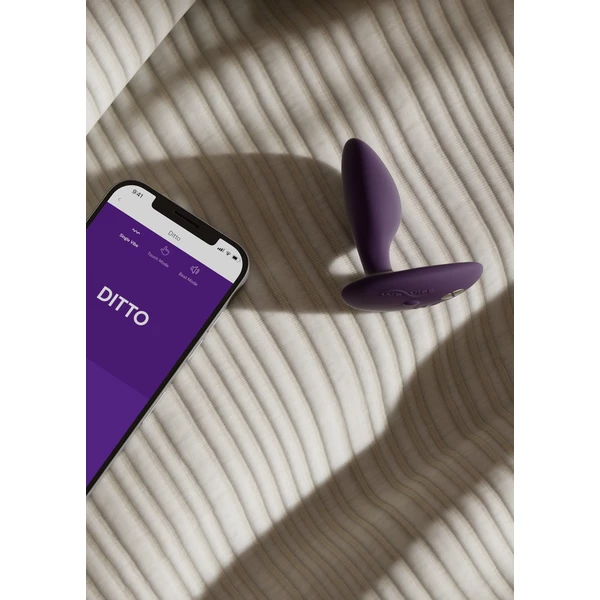 We-Vibe Ditto - wibrujący korek analny z pilotem, fioletowy