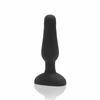 B-Vibe Novice Remote Control Plug -wibrujący korek analny, Czarny