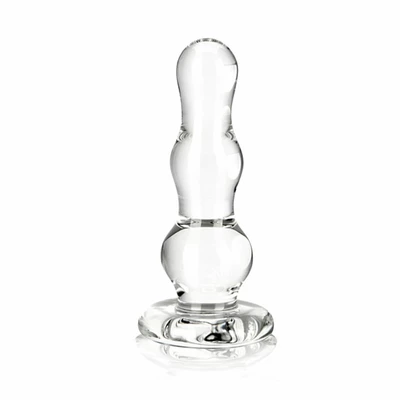 GlasGlass Butt Plug 10,2 cm - Szklany korek analny