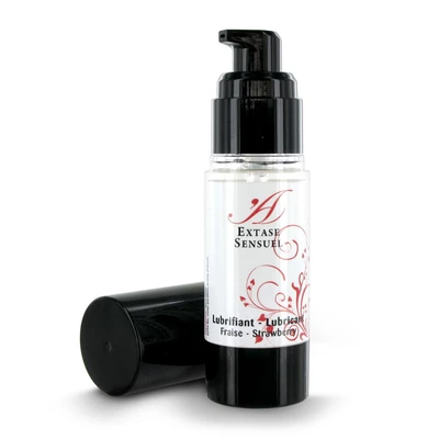 Extase Sensuel Lubricant Strawberry - Lubrykant na bazie wody, truskawkowy