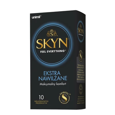 SKYN Ekstra - prezerwatywy nawilżone nielateksowe