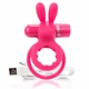 The Screaming O Charged Ohare XL Rabbit Vibe Pink - Wibrujący pierścień erekcyjny, Różowy