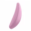 Satisfyer Curvy 3+ Pink  - Soniczny Wibrator łechtaczkowy sterowany aplikacją