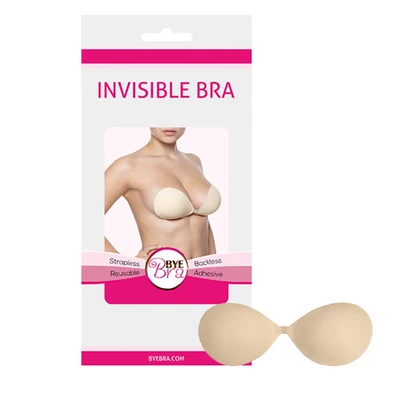 Bye Bra  Invisible Bra - Niewidzialny biustonosz, cielisty