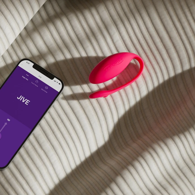 We-Vibe Jive Electric Pink - wibrator jajeczko