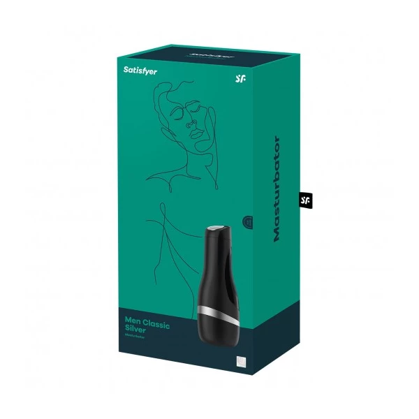 Satisfyer Men Classic silver - Masturbator klasyczny