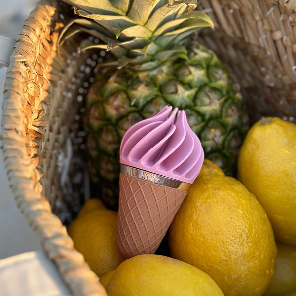 Satisfyer Sweet Treat Spinnator Pink - Wibrator łechtaczkowy w kształcie lodów