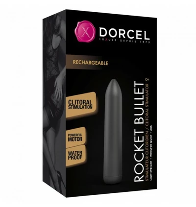 Marc Dorcel Rocket Bullet Noir Metallise - Miniwibrator