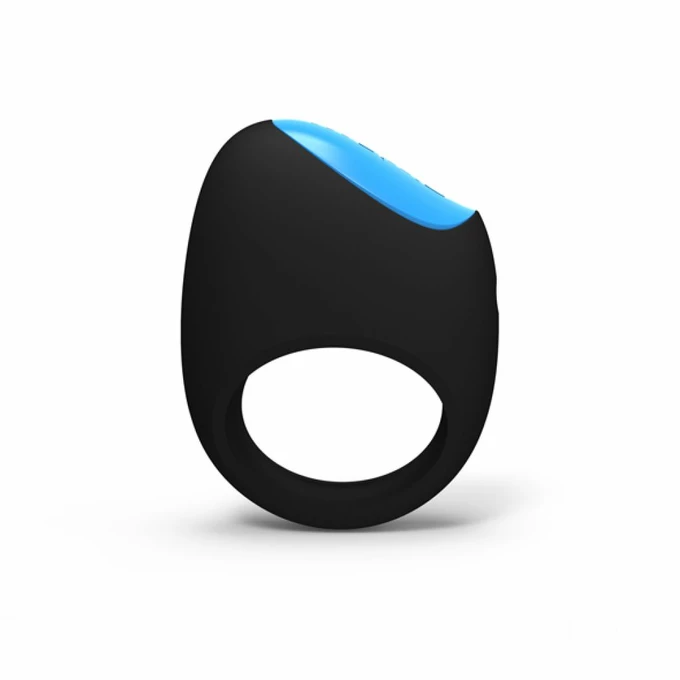 PicoBong Remoji Lifeguard Ring Vibe Black - Wibrujący pierścień erekcyjny z aplikacją na smartfona, Czarny