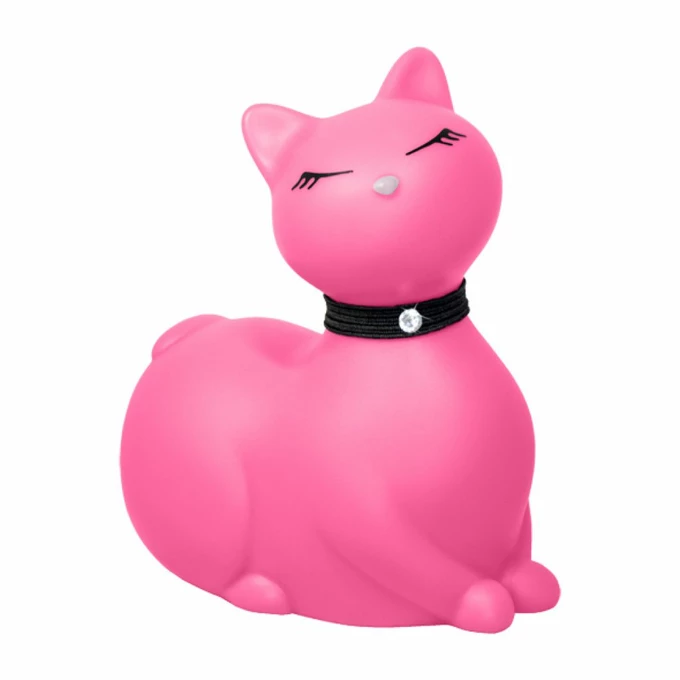 I Rub My Kitty - miniwibrator w kształcie kotka, różowy