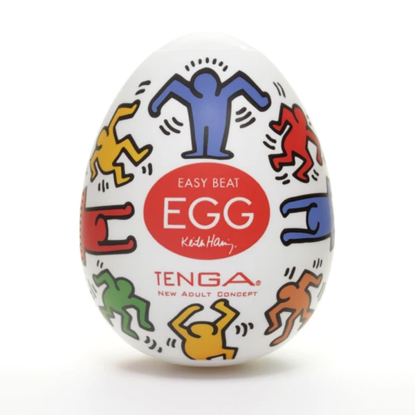 Tenga Keith Haring Egg Dance - masturbator w kształcie jajka