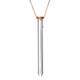 Crave Vesper Vibrator Necklace -Miniwibrator w kształcie naszyjnika, Różowe złoto