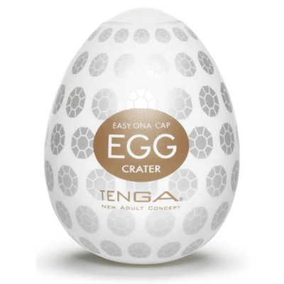 Tenga Egg Crater - masturbator w kształcie jajka (6szt)