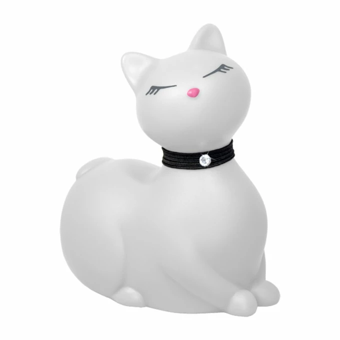 I Rub My Kitty - miniwibrator w kształcie kotka, biały
