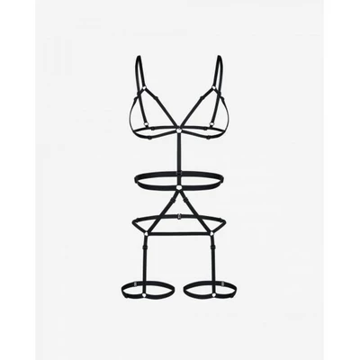 Promees Vanessa black body harness - harness one size