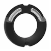 Kink by DocJohnson Hybrid Silicone Covered Metal Cock Ring 35mm - Elastyczny pierścień erekcyjny