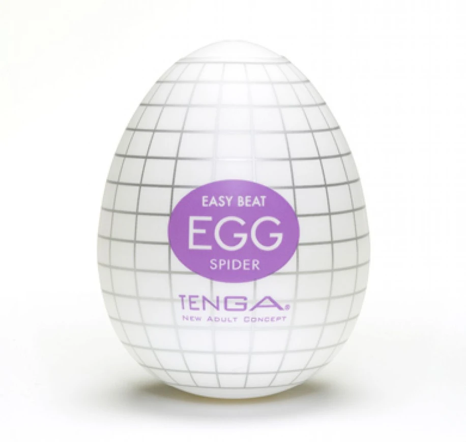 Tenga Egg Spider - masturbator w kształcie jajka (6szt)