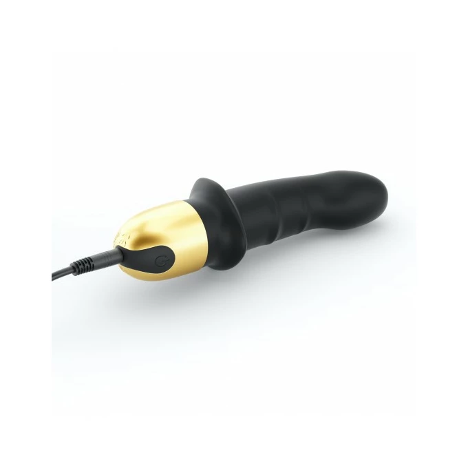 Marc Dorcel Mini Lover Black &amp; Gold 2.0 - Wibrator punktu G, czarny