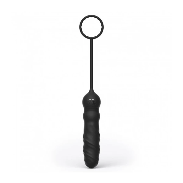 Marc Dorcel Deep Seeker Plug Anal - Zdalnie sterowany korek analny z pierścieniem erekcyjnym