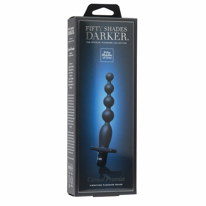 50 Shades of Grey Darker Carnal Promise Vibrating Anal Beads - Wibrujące Koraliki analne