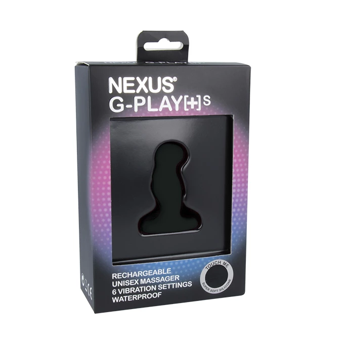 Nexus G Play Small Black - Wibrujący masażer prostaty, Czarny