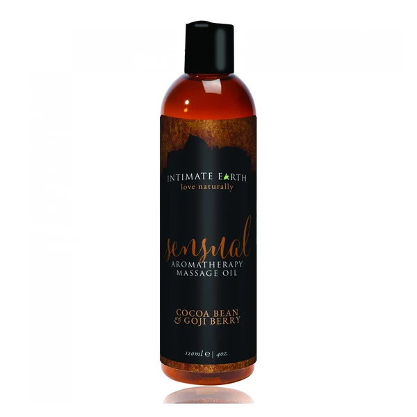 Intimate Earth Sensual Massage Oil 120 ml - Naturalny olejek do masażu