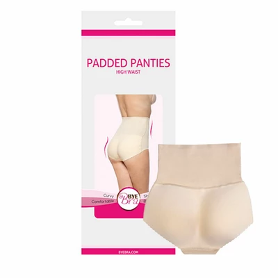 Bye Bra  Padded Panties Wysoki stan - Majtki powiększające pośladki