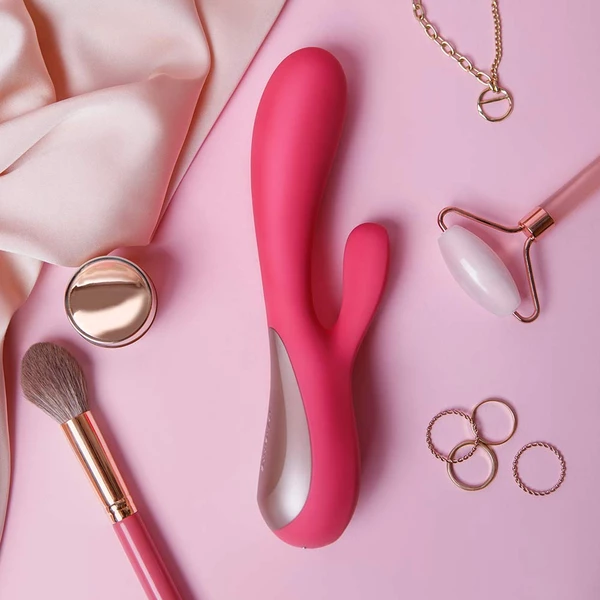 Satisfyer Mono Flex Red  - Wibrator króliczek sterowany aplikacją