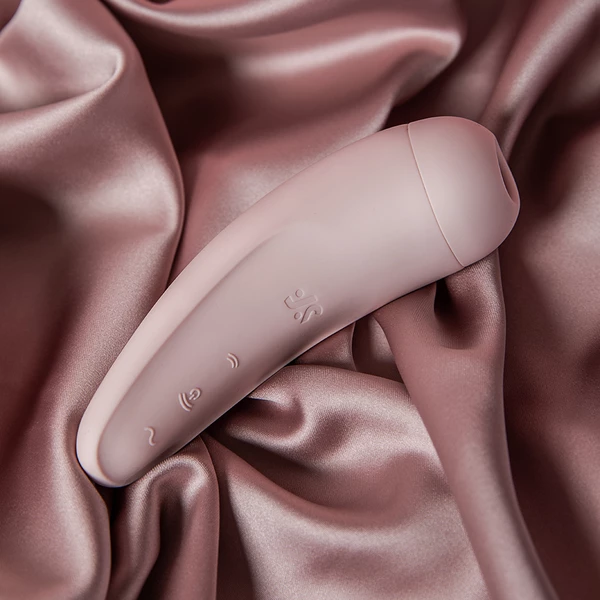 Satisfyer Curvy 2+ Pink  - Soniczny Wibrator łechtaczkowy sterowany aplikacją