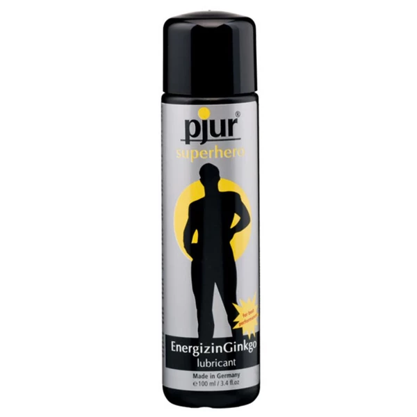 Pjur Superhero EnergizinGinkgo Lubricant 100 ml - Lubrykant pobudzający na bazie wody