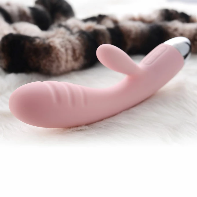 Svakom Barbara Ultra Soft Vibrator Pale Pink - Wibrator do punktu G , Różowy