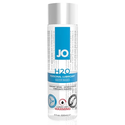 System JO H2O Lubricant Warming 120 ml Rozgrzewający - Rozgrzewający Lubrykant na bazie wody