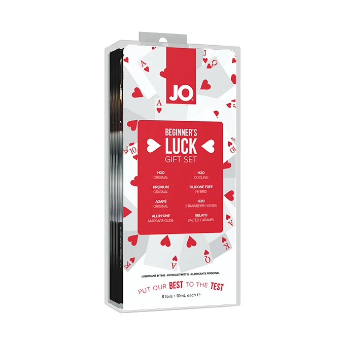 System JO Beginners Luck Various Gift Set 10 ml - Zestaw środków nawilżających