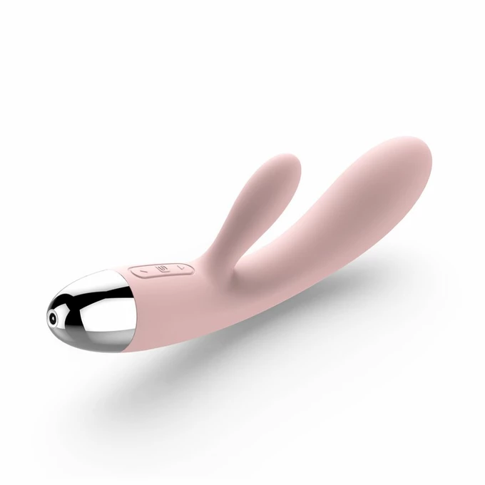 Svakom Alice Rabbit Vibrator Pale Pink - Wibrator króliczek, Różowy