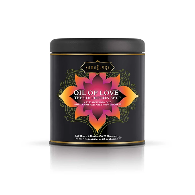 Kama Sutra Oil of Love The Collection Set - Zestaw olejków do masażu