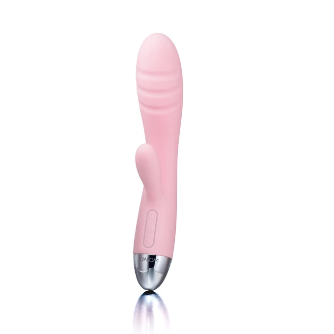 Svakom Barbara Ultra Soft Vibrator Pale Pink - Wibrator do punktu G , Różowy