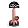 King Cock Dual Density Cock 6 Inch Flesh - Dildo klasyczne, Cielisty