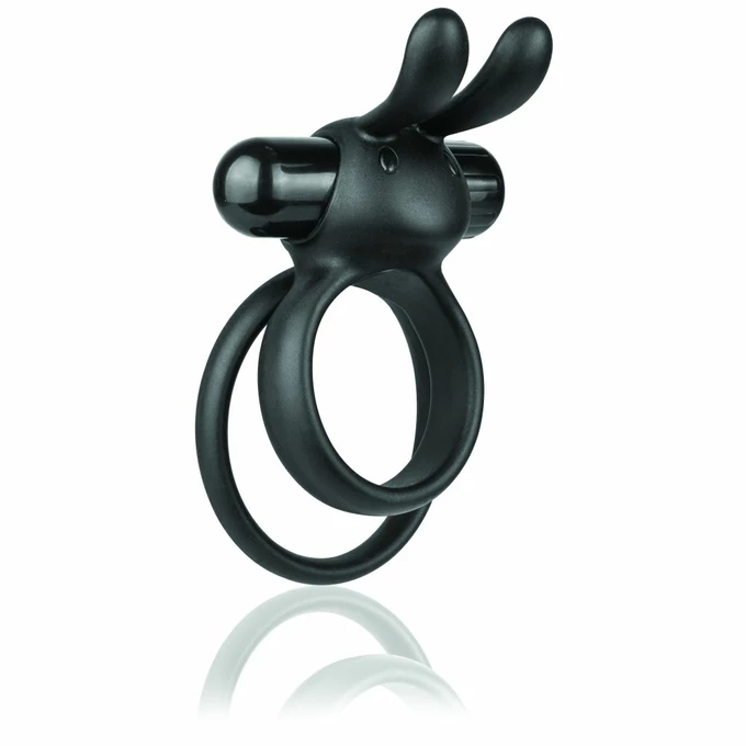 The Screaming O The Ohare XL Black - Wibrujący pierścień erekcyjny, Czarny