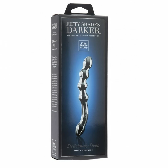 50 Shades of Grey Darker Delicioulsy Deep Steel G Spot Dildo - Dildo stalowe