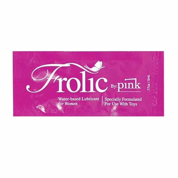 Pink Frolic Lubricant 5 ml - Lubrykany na bazie wody
