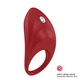 OvoB7 Vibrating Ring Red - Wibrujący pierścień erekcyjny, Czerwony