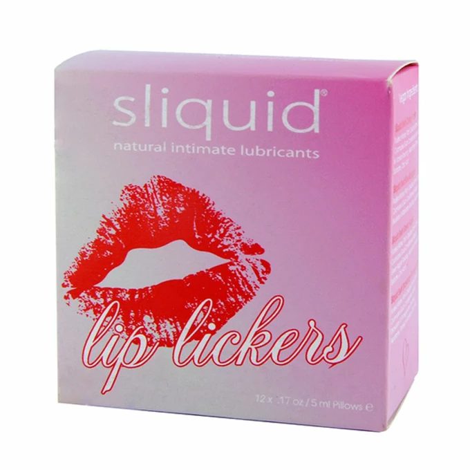 Sliquid Lip Lickers Lube Cube 60 ml - Zestaw lubrykantów w saszetkach