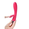 Svakom Barbara Ultra Soft Vibrator Plum Red - Wibrator do punktu G , Czerwony