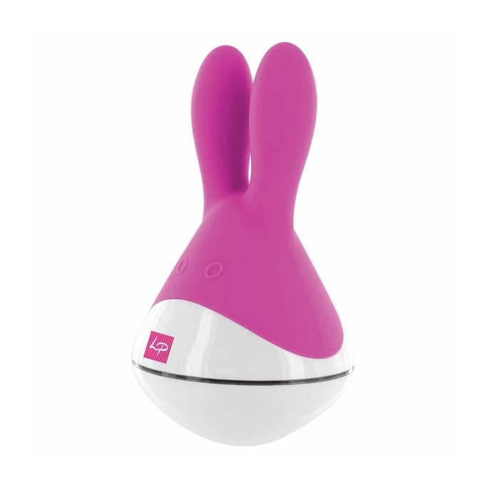 LoversPremium Bunny Pink - Wibrator łechtaczkowy , Różowy
